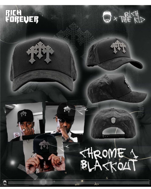 Rich The Kid Chrome Blackout Snapback